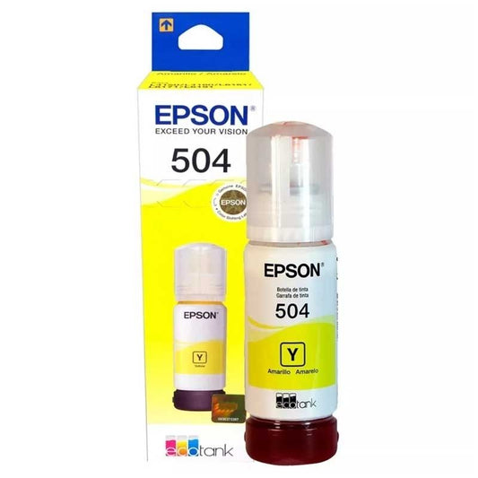 Tinta Epson 504 Original Amarillo 70ml