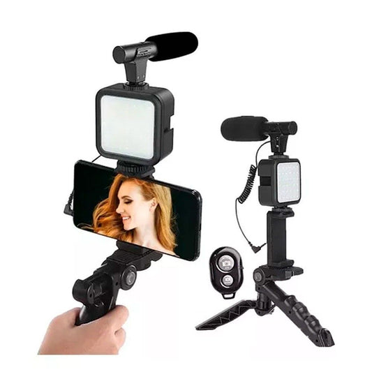 Soporte Camara Celular AY-49KA c/ Luz y Mic