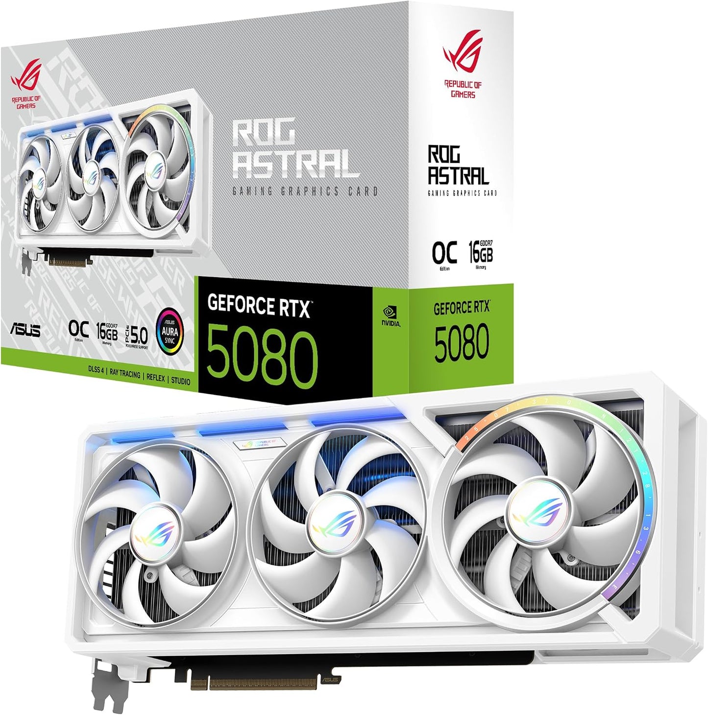 VGA 16GB RTX 5080 ASUS ROG ASTRAL OC GDDR7