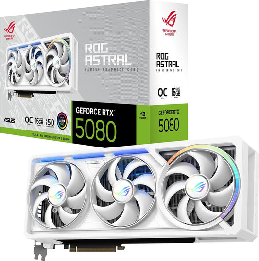 VGA 16GB RTX 5080 ASUS ROG ASTRAL OC GDDR7
