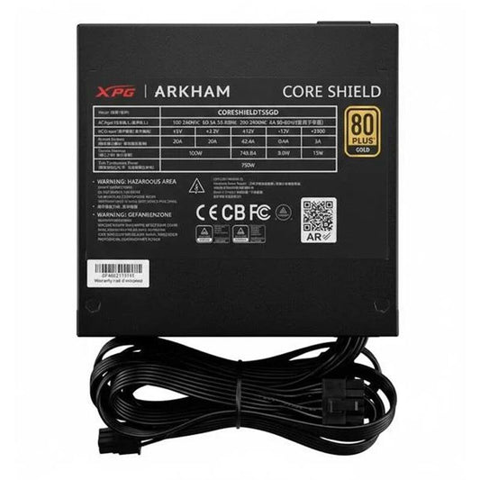 Fuente 750w arkham 80+ gold