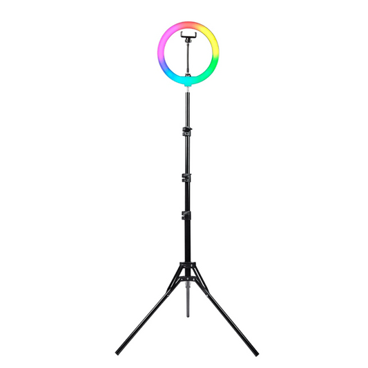 Aro de Luz 10" Con trípode de Piso