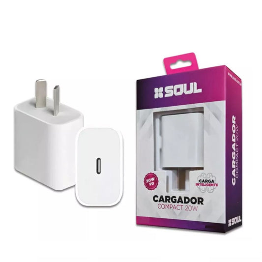 Cargador Soulpd 20w Usb c
