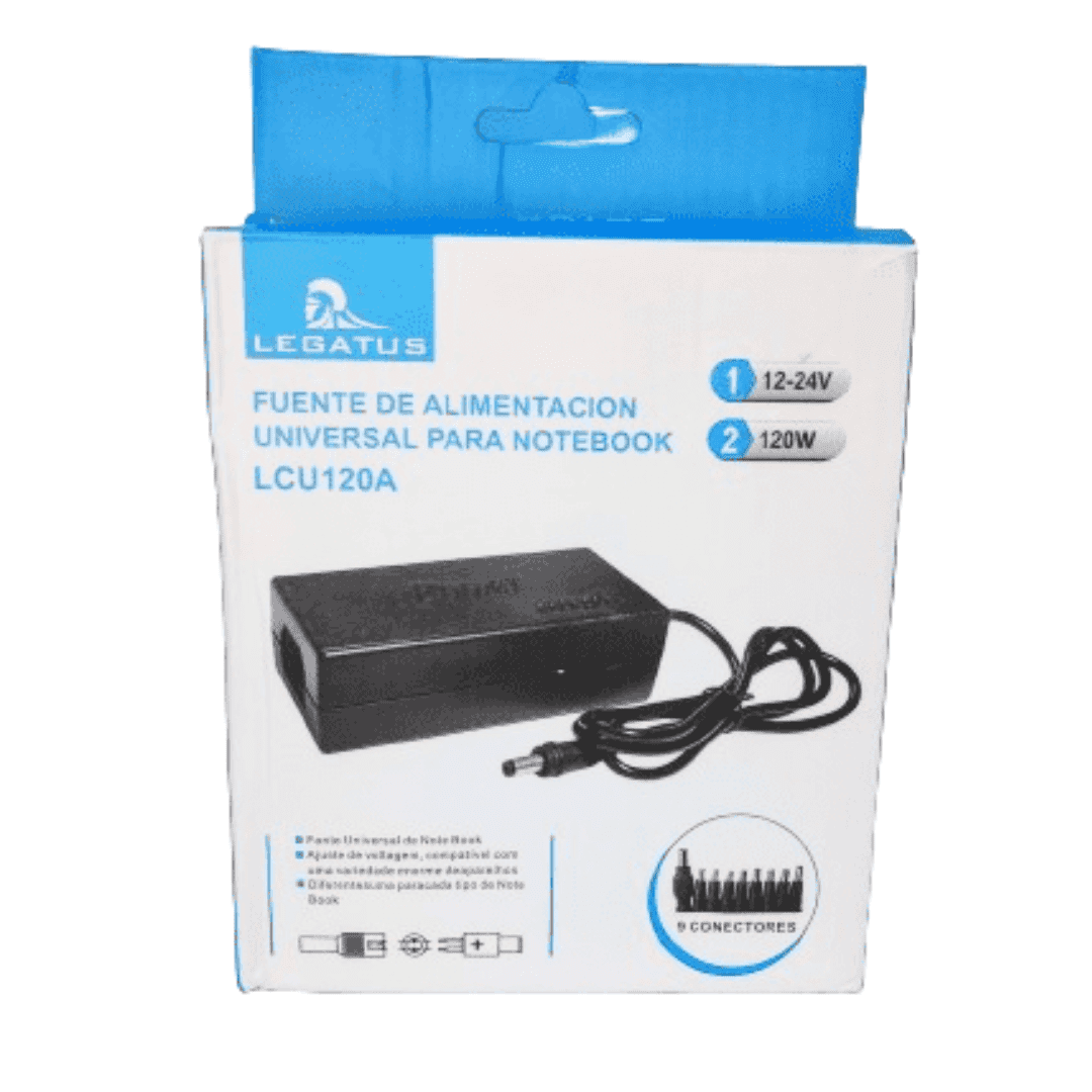 Cargador Universal Legatus P/ Notebook LCU120A