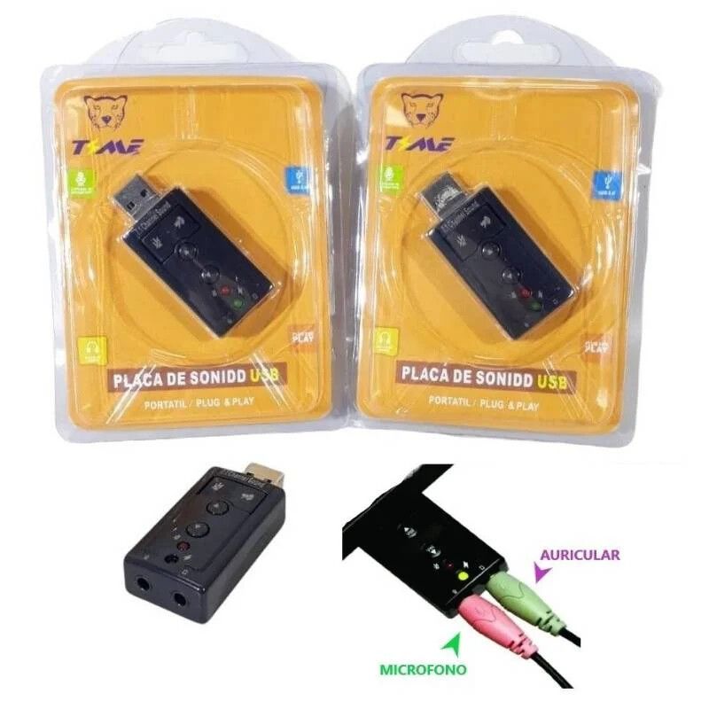 Placa De Sonido Usb tmpas 8410