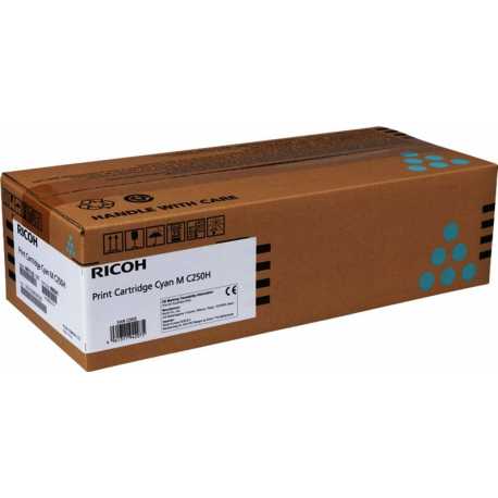 Recarga Toner Ricoh MC250H Cyan c/chip