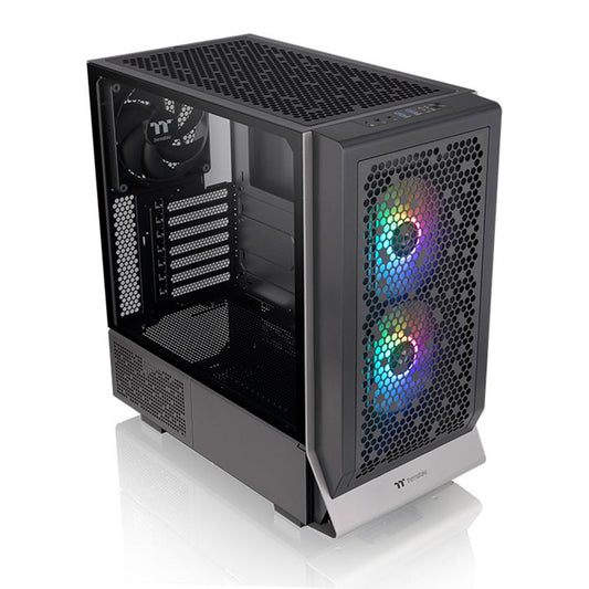 Gabinete Thermaltake 300 Mid Tower TG Black/white