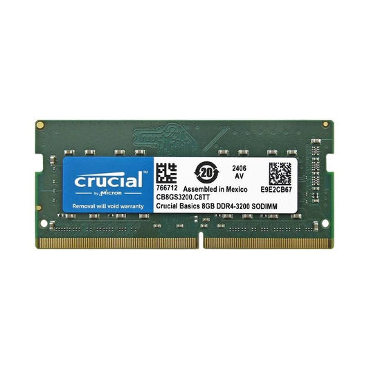 Sodimm Ddr4 8gb 3200Mhz Crucial