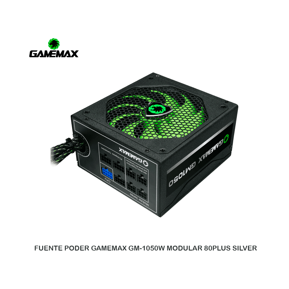 Fuente 1050w Gamemax 80 Plus Silver Modular