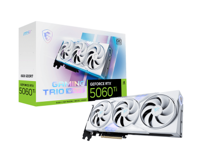 VGA 8GB RTX 5060 TI MSI GAMING TRIO OC WHITE