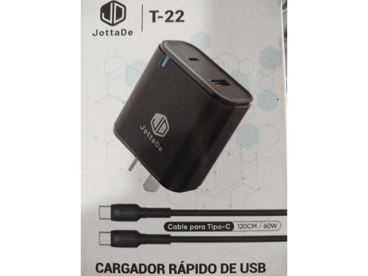 Cargador JottaDe USBa USB tipo C