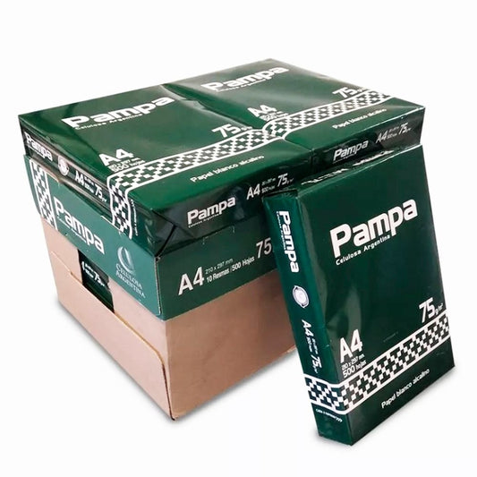 Resma Papel A4 75 Grs Pampa