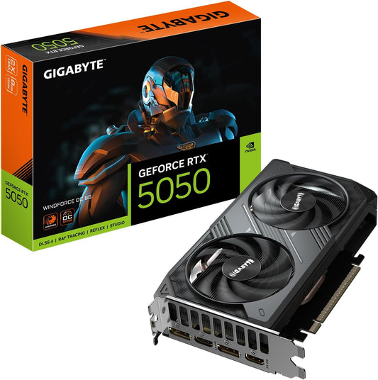 VGA 8GB RTX 5050 GIGABYTE WINDFORCE OC