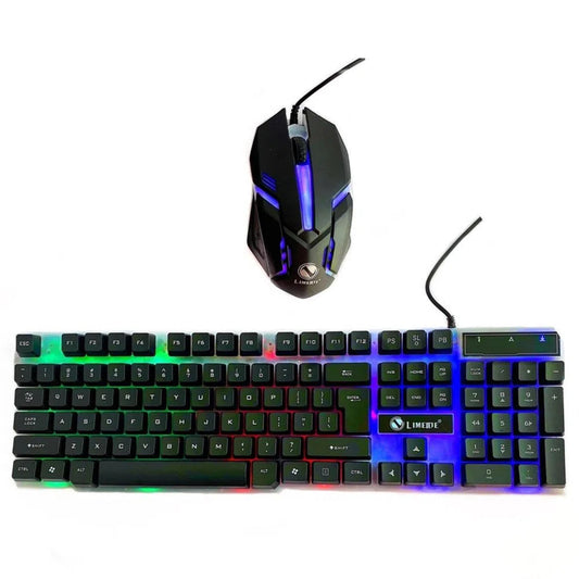 Teclado y Mouse Limenje GTX300 Usb Rgb