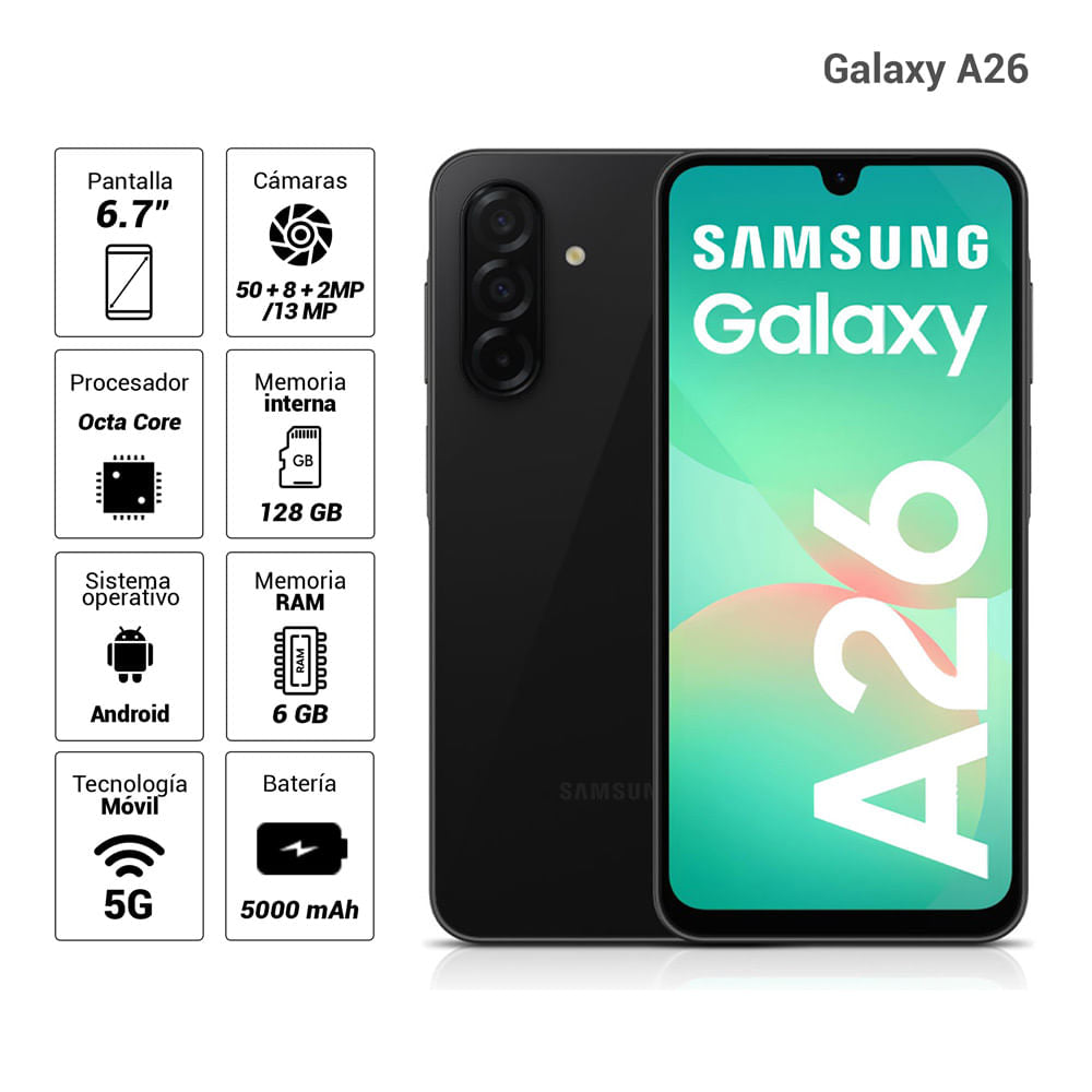 Celular Samsung A26 6gb ram /mem 128gb