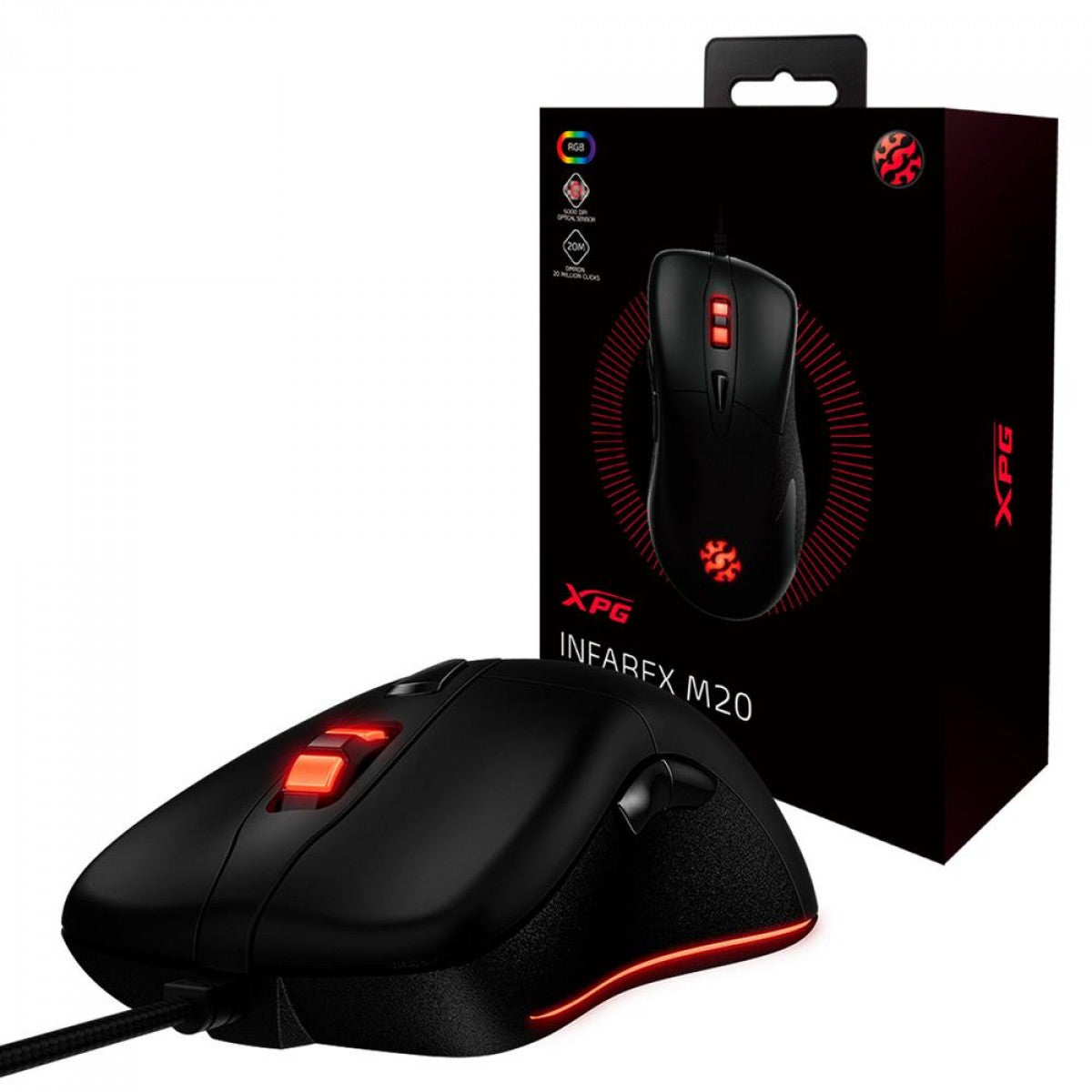 Mouse Xpg Infarex M20 Usb Rgb