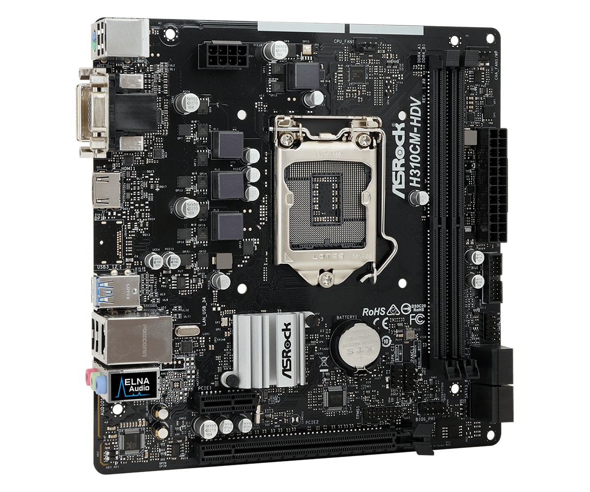 Motherboard ASRock H310CM- HDV S1151