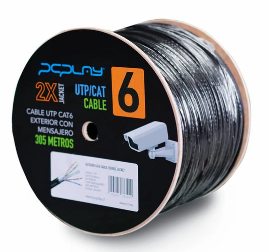 Cable UTP Cat 6 Exterior