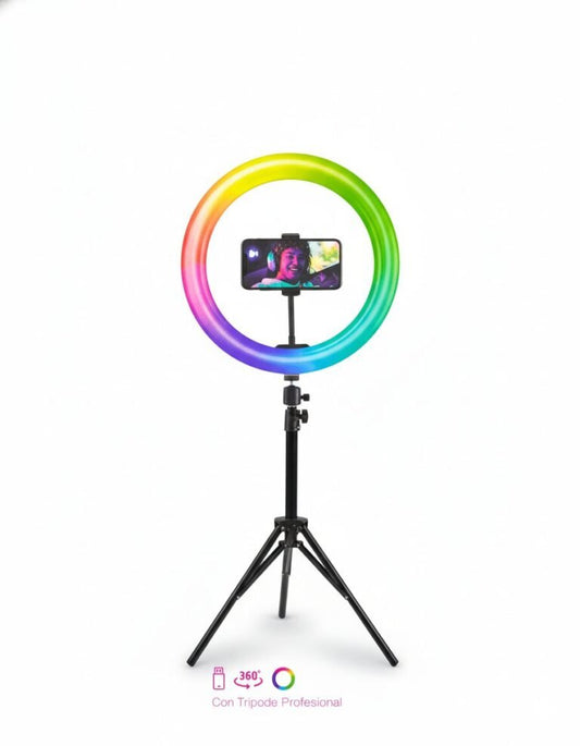 Aro Luz Led 30cm 12" 3 tonos