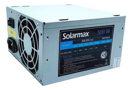 Fuente 500w Solarmax