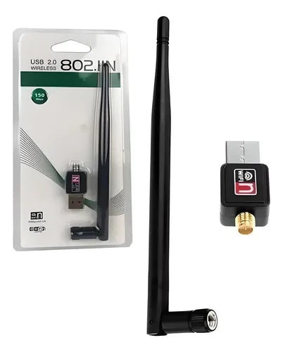 Adaptador usb 2.0Wifi 802.11n c/ antena 1751