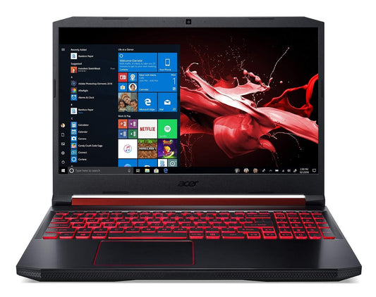 Notebook Acer Nitro 15,6" I5 10th/ Ram 8gb/ Hdd 1tb/ Gtx 1650 4gb