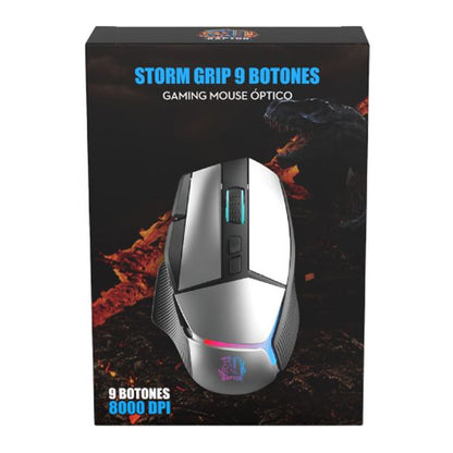 Mouse Raptor Storm Grip 9 Botones