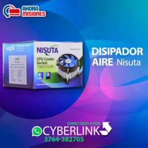 DISIPADOR NISUTA I3/ I5/ I7 SOCKET S1151 – S1150