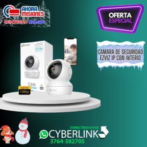 CAMARA DE SEGURIDAD EZVIZ IP C6N INTERIOR