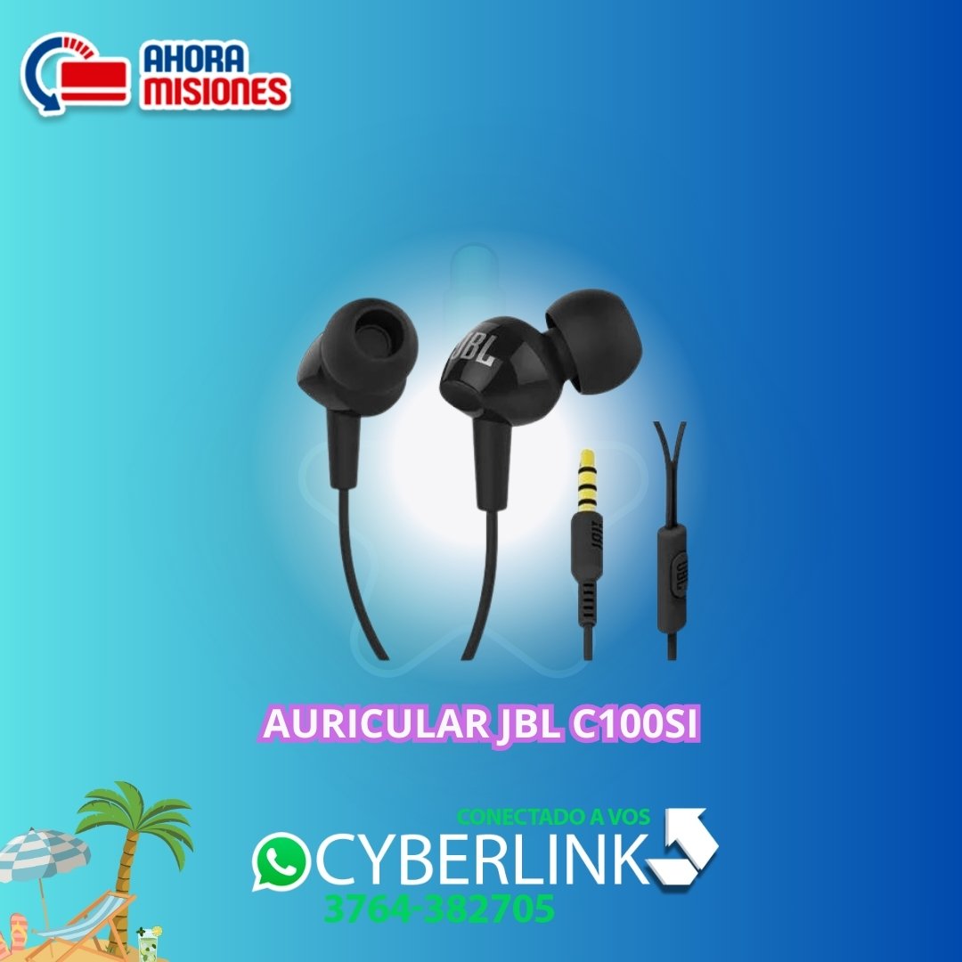 Audífonos In-Ear JBL Manos Libres C100SI