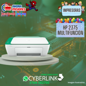 IMPRESORA HP 2375 MULTIFUNCIÓN