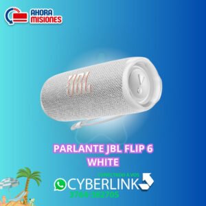 PARLANTE JBL FLIP 6 BLUETOOTH WHITE