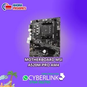 MOTHERBOARD MSI A520M-PRO AM4