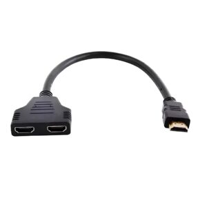 Adaptador Malibu Hdmi Macho a 2 Hdmi Hembra
