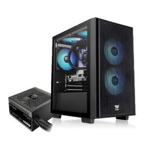 GAB + FUENTE 650W THERMALTAKE VERSA H16TG