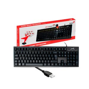Teclado Genius KB 100 Smart USB Black