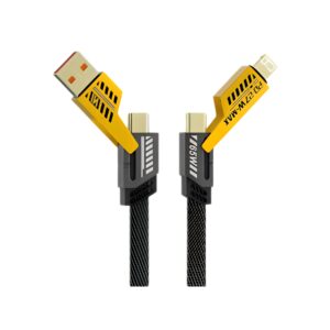 CABLE 4 EN 1 USB-C LIGHTNING 65W